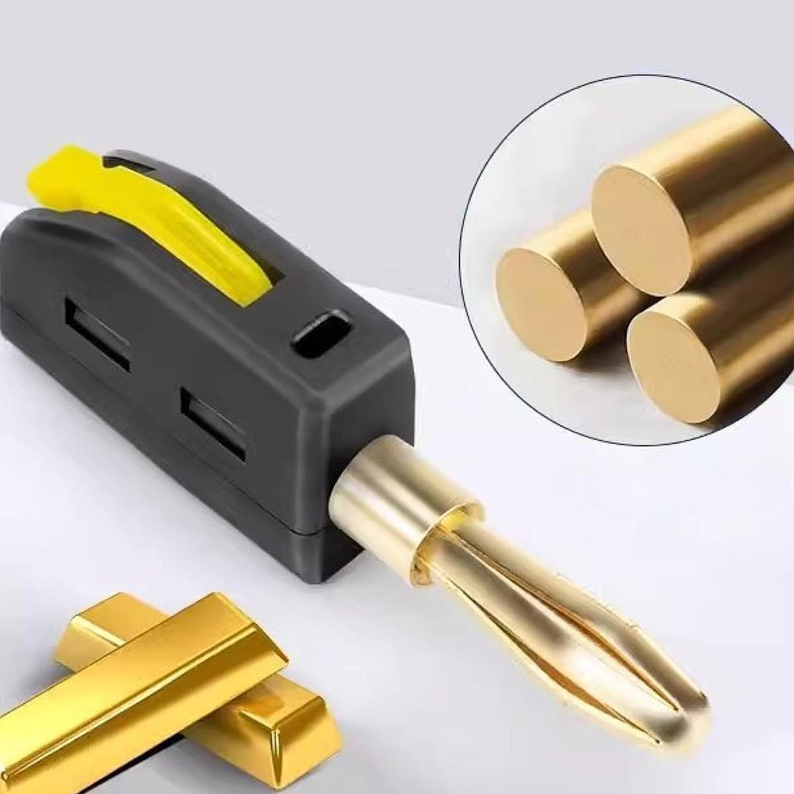 Banana Plug - 4mm 바나나 플러그 벽면 플레이트 및