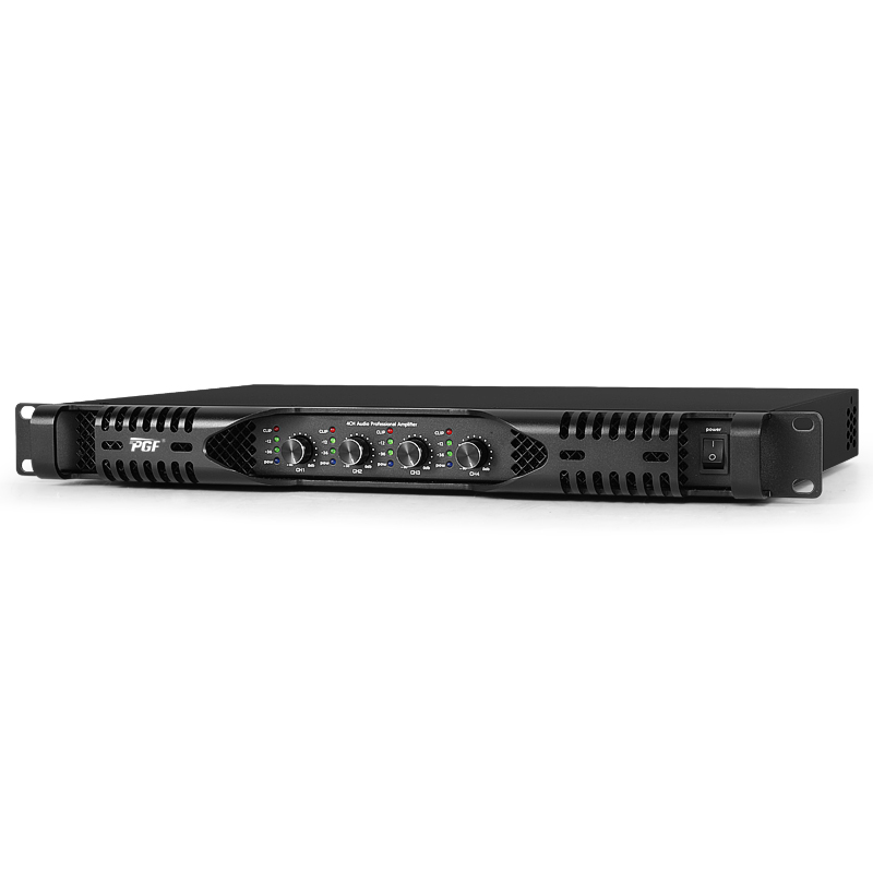 Class D Amplifier - 신제품 출시: D 클래스 1U, 4채널,