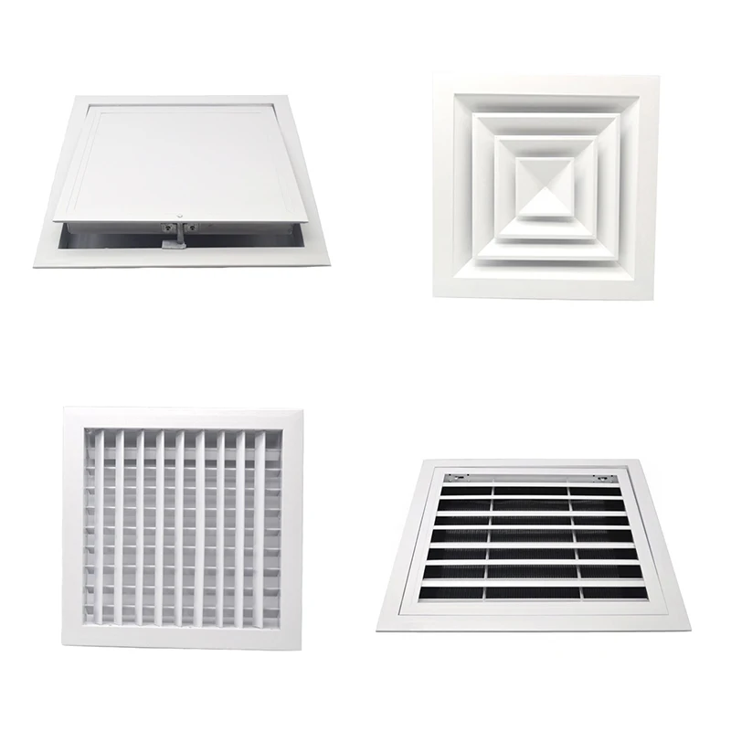 Ventilation Grille Aluminum - 흰색 에어벤트 그릴 알루미늄 합금 에어