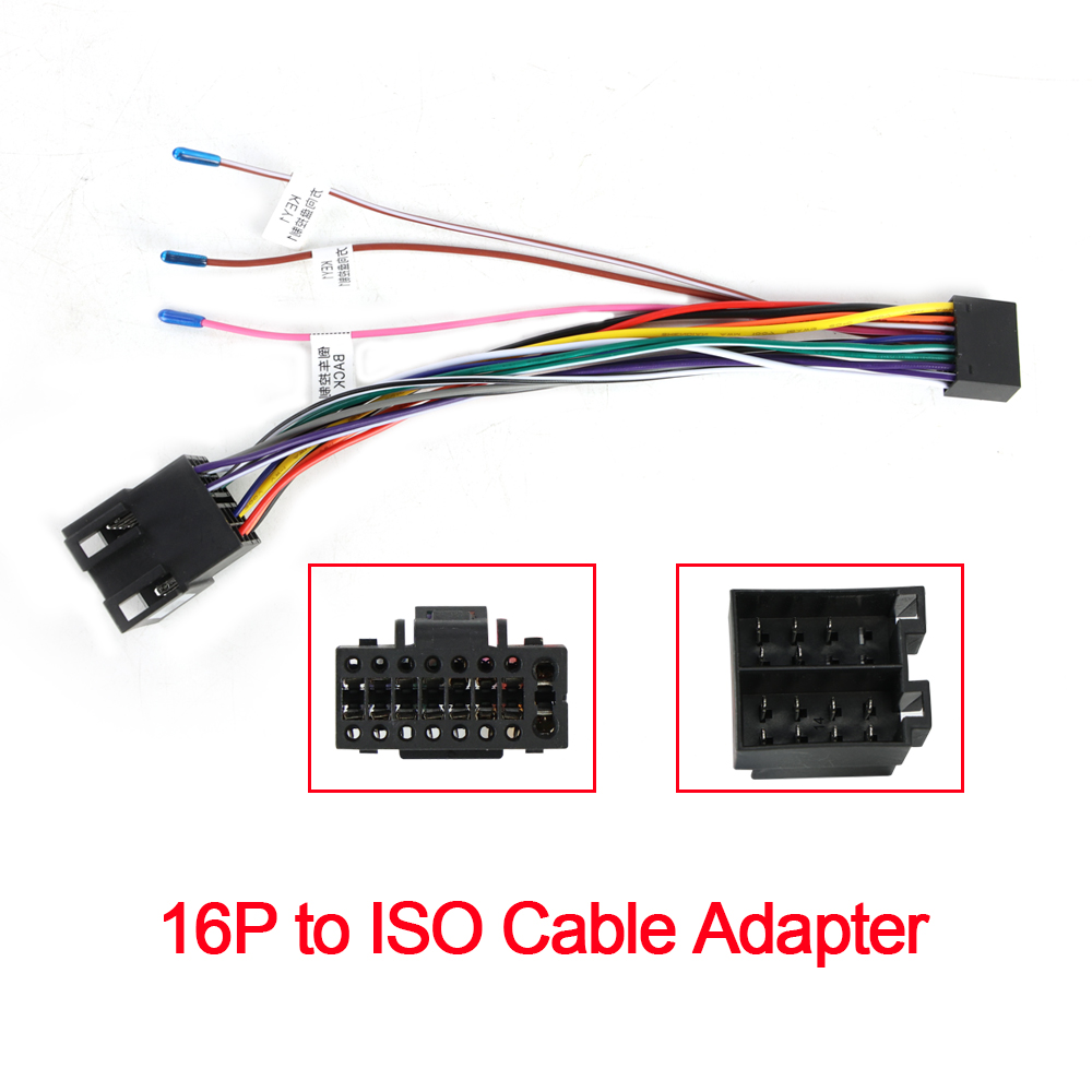 Audio Cable Rca - 16 핀 플러그 케이블 ISO 표준