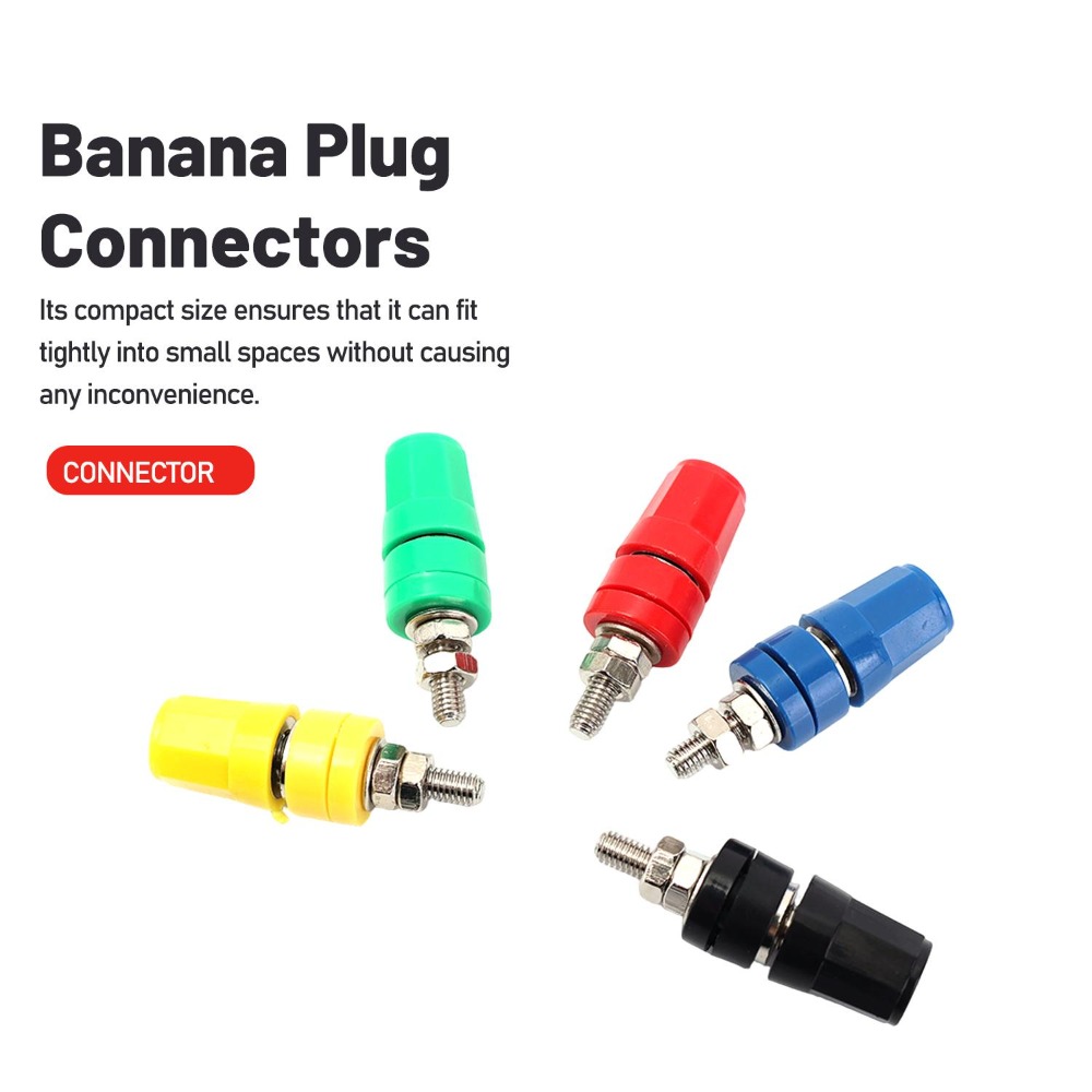 1-6PCS 4MM 바나나 소켓 절연 바인딩 포스트 너 - Speaker Terminal 리뷰 및 가격