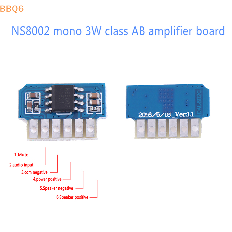 1/2/5개 DC 3V 3.7V 5V AB급 모노 3W - Audio Amplifier Board 리뷰 및 가격