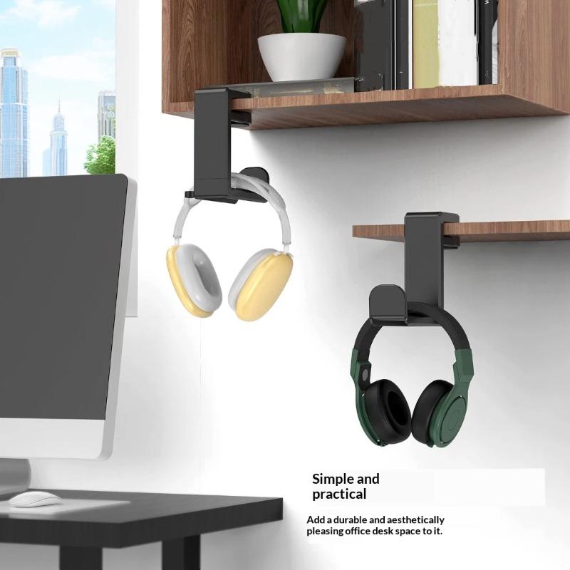 1개입, 360도 회전 헤드폰 거치대, 펀칭 없이 사용 - Headphone Parts 리뷰 및 가격