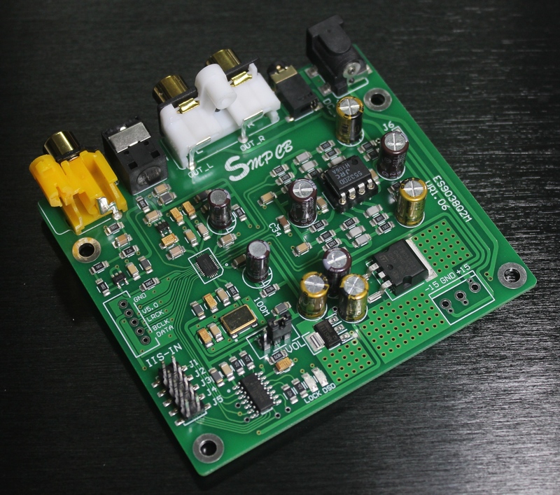 ES9038 Q2M DAC DSD 디코더 보드는 IIS - Dac Board 리뷰 및 가격