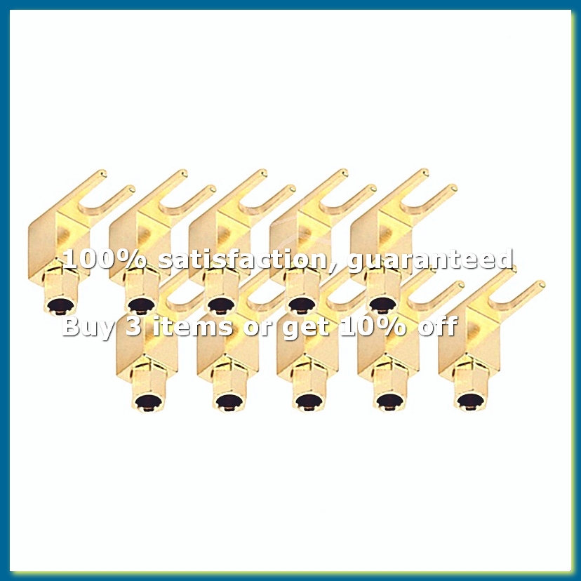 10PCS 바나나 커넥터 금도금 스피커 오디오 증폭기  - Banana Plug 리뷰 및 가격