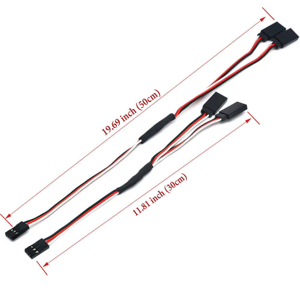 5/8/10개 RC 서보 Y 연장 케이블 300mm 5 - Rca Cable 리뷰 및 가격