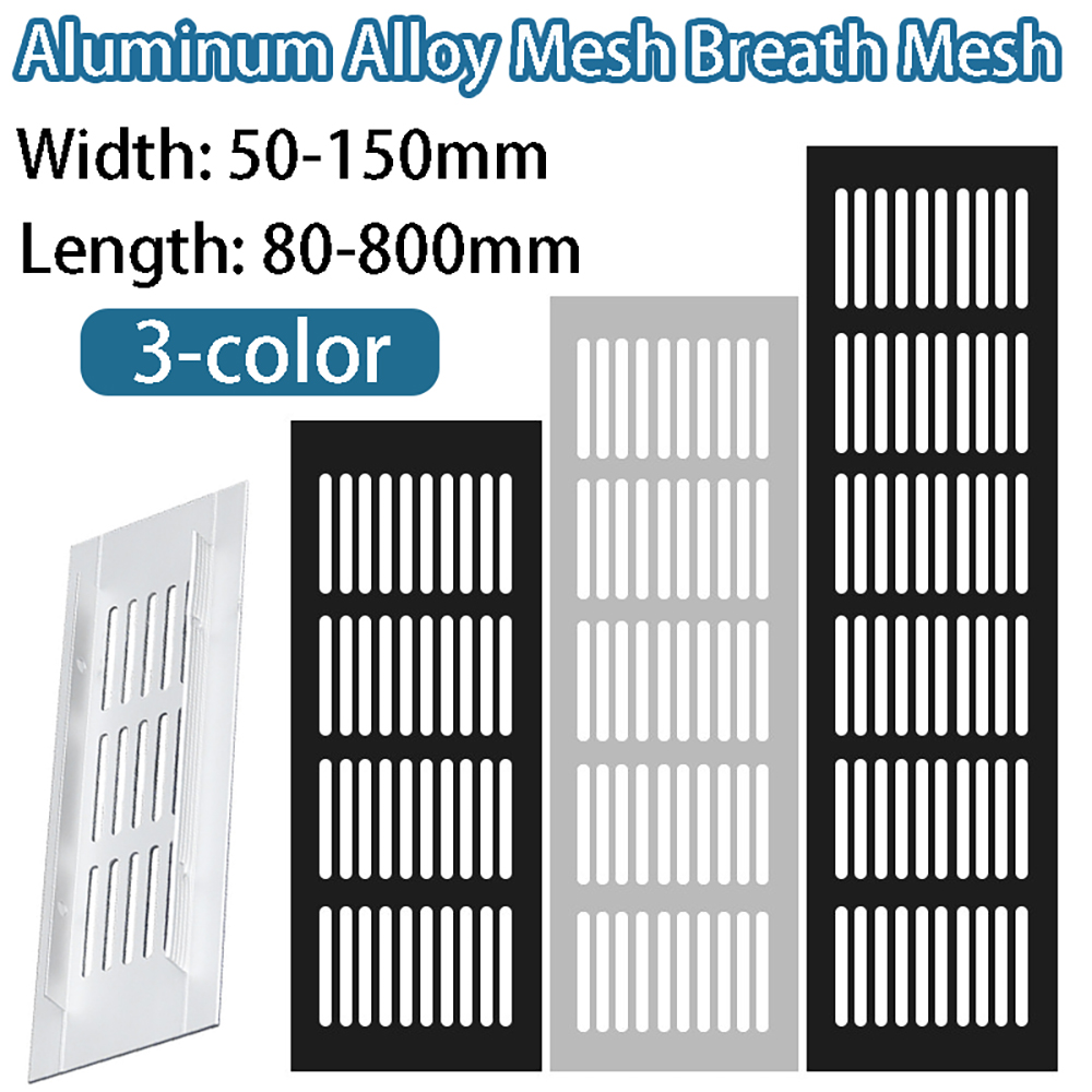 1Pcs 폭 50/60/80/100/150mm 환기 그 - Ventilation Grille Aluminum 리뷰 및 가격