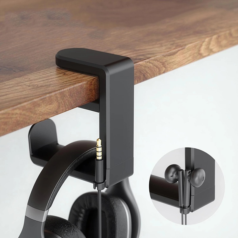 유니버설 데스크탑 360 °   회전식 헤드폰 스탠드  - Headphone Parts 리뷰 및 가격