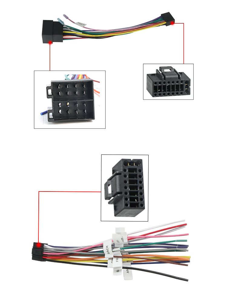 16 핀 플러그 케이블 ISO 표준 커넥터 어댑터 알파 - Audio Cable Rca 리뷰 및 가격