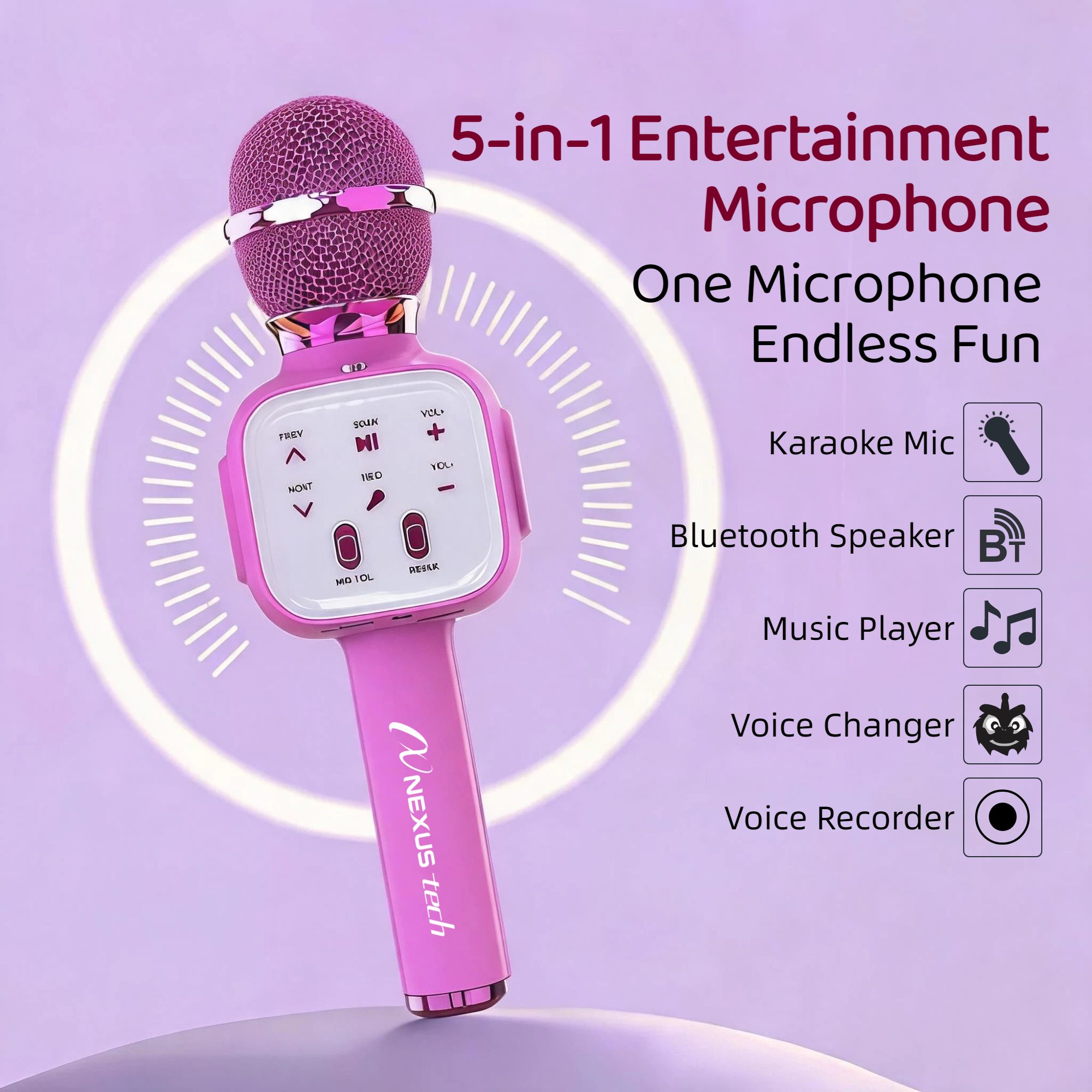 무선 블루투스 5.2 카라오케 마이크, 휴대용 스피커, - Speaker Kit 리뷰 및 가격