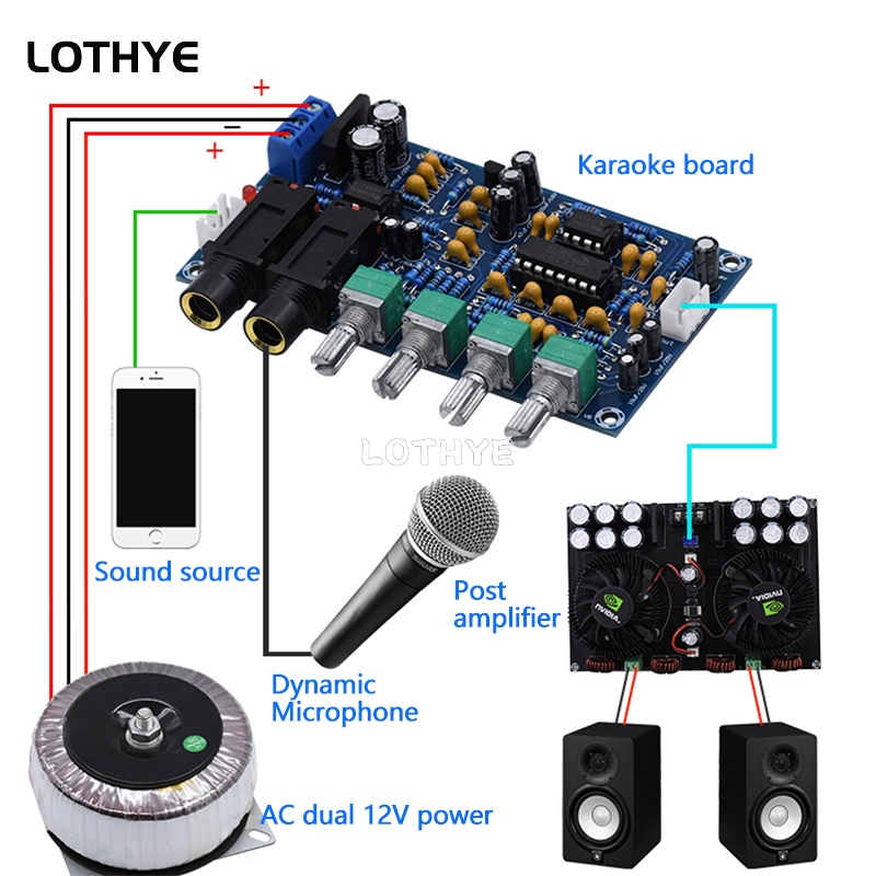 PT2399 마이크 증폭기 보드 가라오케 잔향 보드 가 - Volume Control Board 리뷰 및 가격
