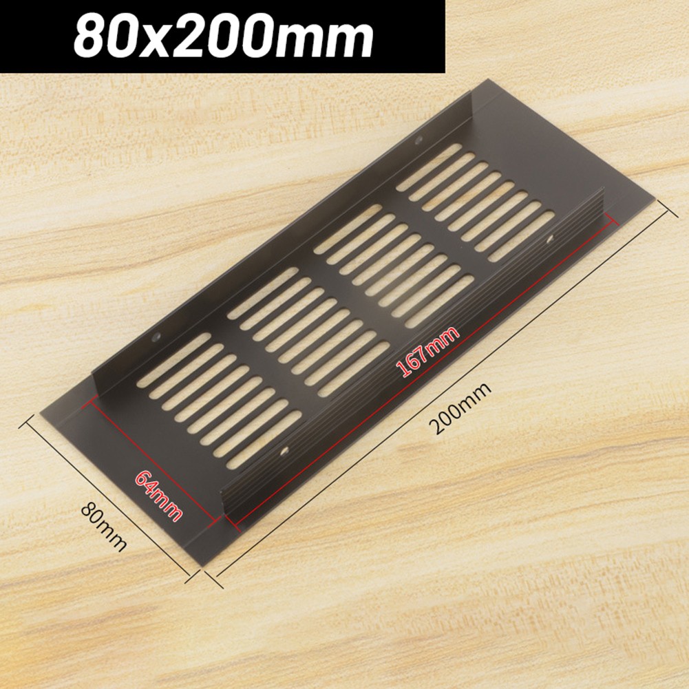 80mm 환기 그릴 알루미늄 직사각형 통기성 메쉬 캐비 - Ventilation Grille Aluminum 리뷰 및 가격