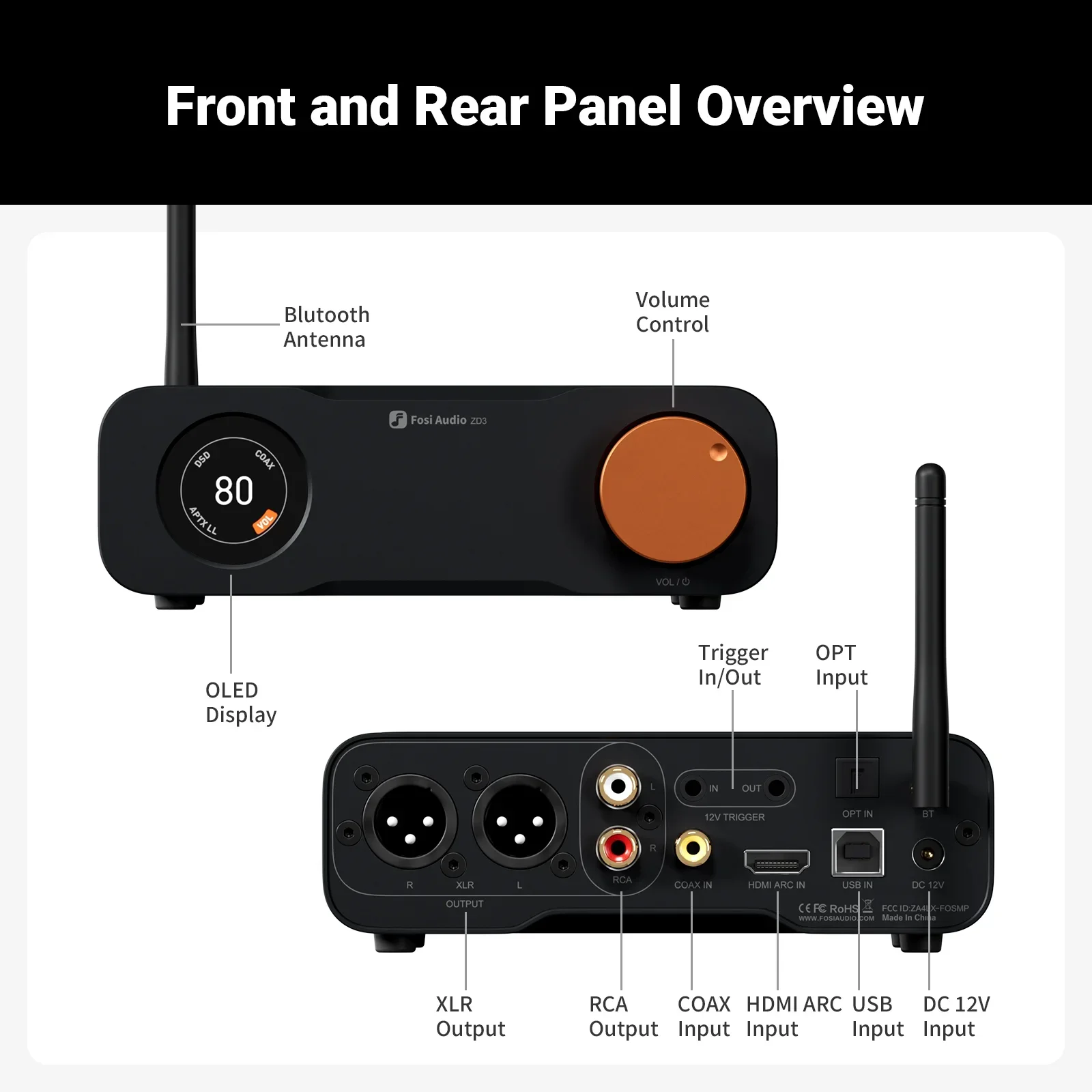 포시 오디오 ZD3 블루 풀밸런스 데스크탑 DAC (리 - Audio Dac 리뷰 및 가격