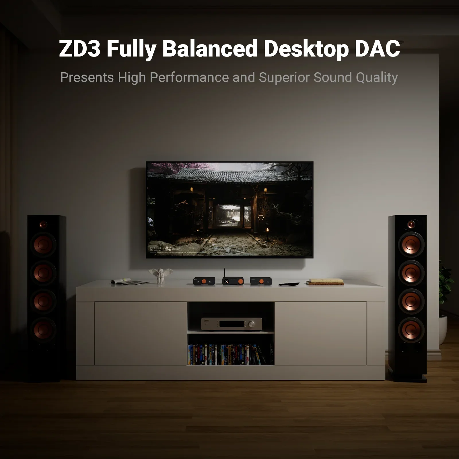 포시 오디오 ZD3 블루 풀밸런스 데스크탑 DAC (리 - Audio Dac 리뷰 및 가격