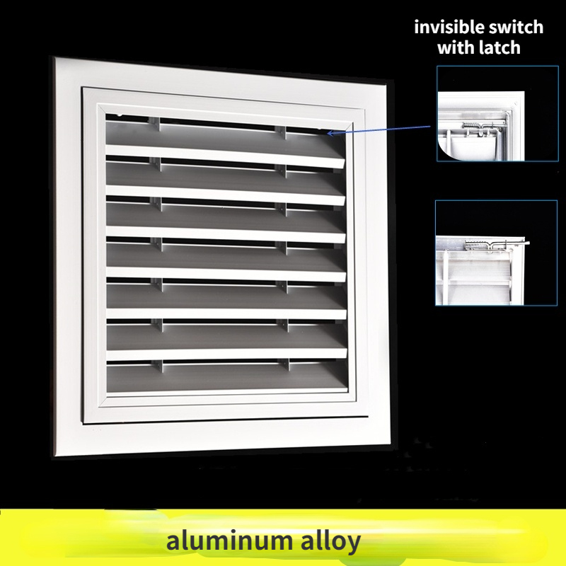중앙 에어컨 그릴 환기 커버용 알루미늄 합금 배기 셔터 - Ventilation Grille Aluminum 리뷰 및 가격
