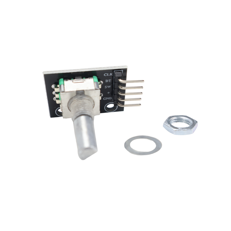 브랜드 뉴 KY-040 로터리 엔코더 모듈 푸시 버튼  - Volume Control Board 리뷰 및 가격