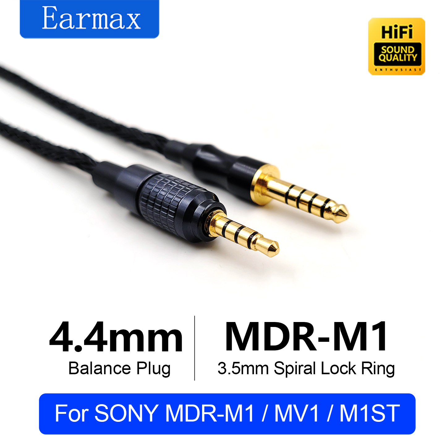 SONY MDR-M1 MV1 M1ST 4.4mm 4핀  - Rca Cable 리뷰 및 가격