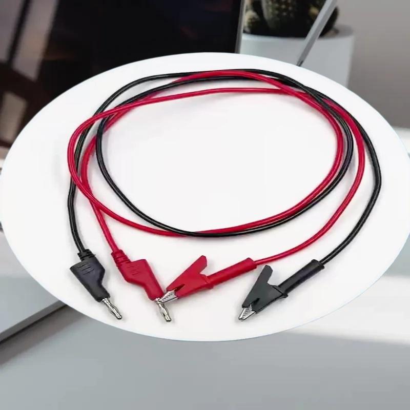1/2Pcs 더블 엔드 테스트 리드 와이어 라인 전기  - Banana Plug 리뷰 및 가격
